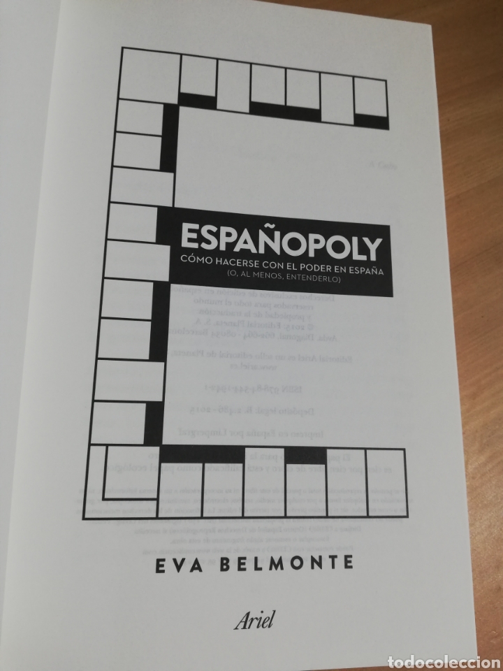Libros de segunda mano: ESPA&Ntilde;OPOLY. C&Oacute;MO HACERSE CON EL PODER EN ESPA&Ntilde;A (EVA BELMONTE) - Foto 2