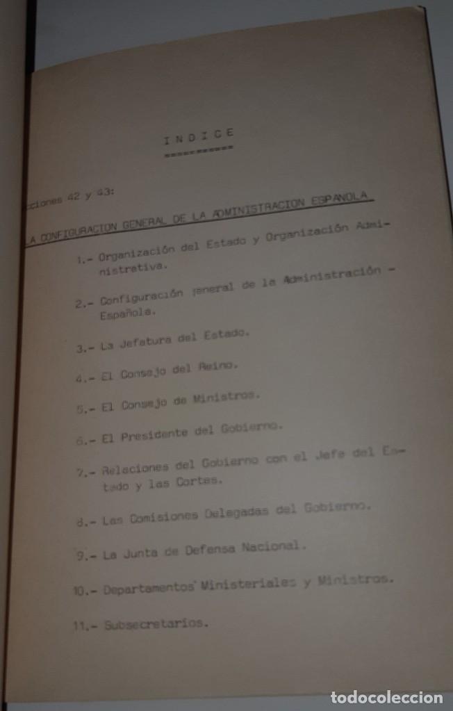 Libros de segunda mano: LIBRO APUNTES DE DERECHO ADMINISTRATIVO - Foto 3