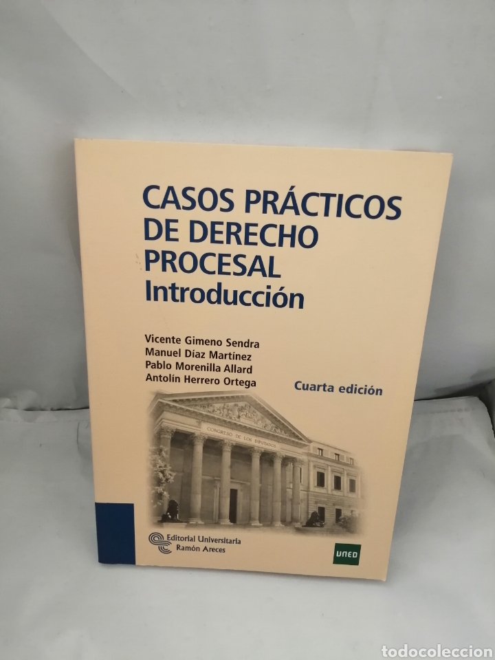 Libros de segunda mano: CASOS PR&Aacute;CTICOS DE DERECHO PROCESAL. INTRODUCCI&Oacute;N (CUARTA EDICI&Oacute;N, 2012) - Foto 1