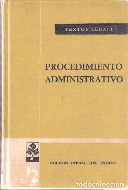 Libros de segunda mano: Procedimiento administrativo - AA.VV. - Foto 1