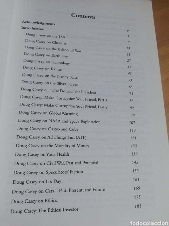 Libros de segunda mano: TOTALLY INCORRECT. CONVERSATIONS WITH DOUG CASEY - Foto 3