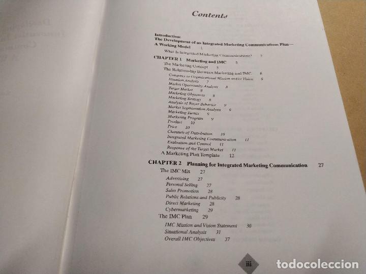 Libros de segunda mano: DEVELOPING A CREATIVE AND INNOVATIVE INTEGRATED MARKETING COMMUNICATION PLAN - JAMES R. OGDEN - Foto 2