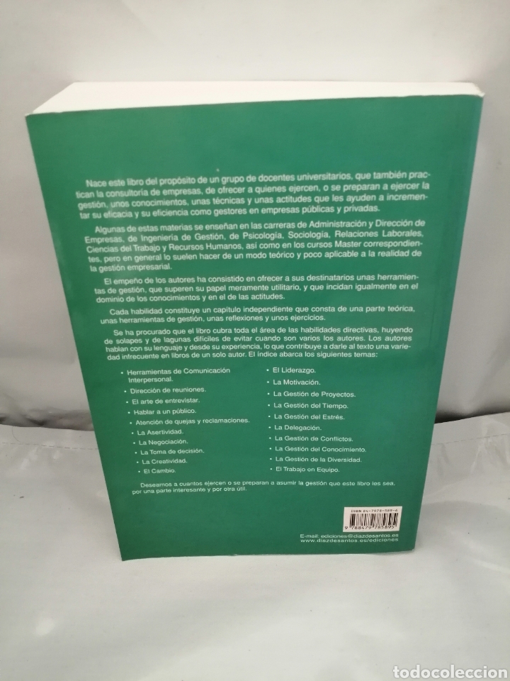 Libros de segunda mano: EL LIBRO DE LAS HABILIDADES DIRECTIVAS - Foto 2