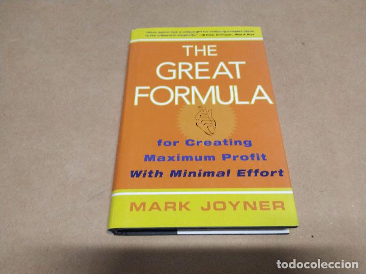 Libros de segunda mano: THE GREAT FORMULA FOR CREATING MAXIMUM PROFIT WITH MINIMAL EFFORT - MARK JOYNER