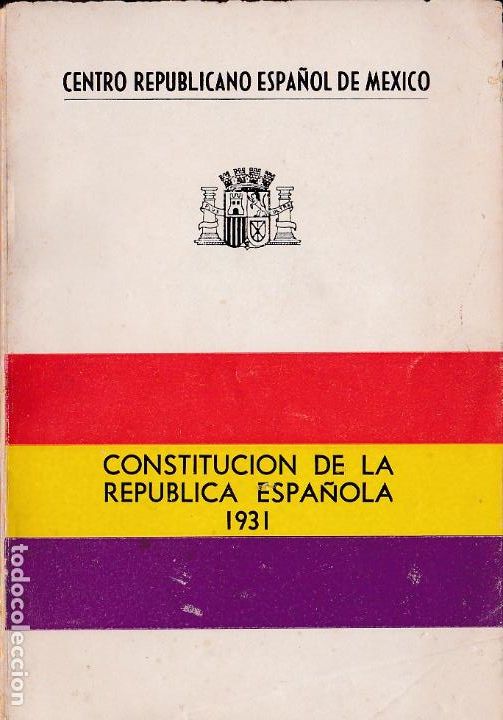 Libros de segunda mano: Constituci&oacute;n de la Rep&uacute;blica Espa&ntilde;ola 1931 - Foto 1