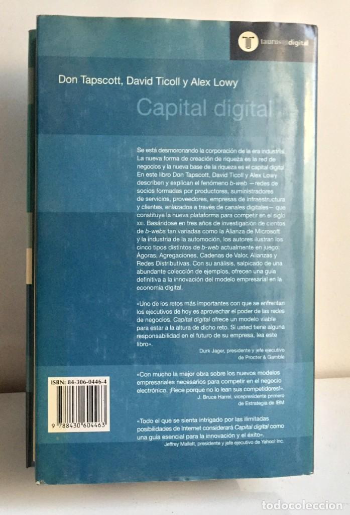 Libros de segunda mano: CAPITAL DIGITAL. El poder de las redes de negocios - Foto 2