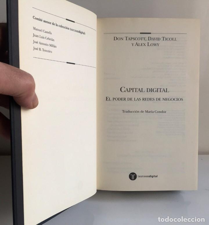 Libros de segunda mano: CAPITAL DIGITAL. El poder de las redes de negocios - Foto 4