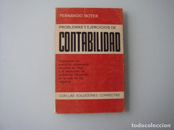 Libros de segunda mano: PROBLEMAS Y EJERCICIOS DE CONTABILIDAD - Foto 1