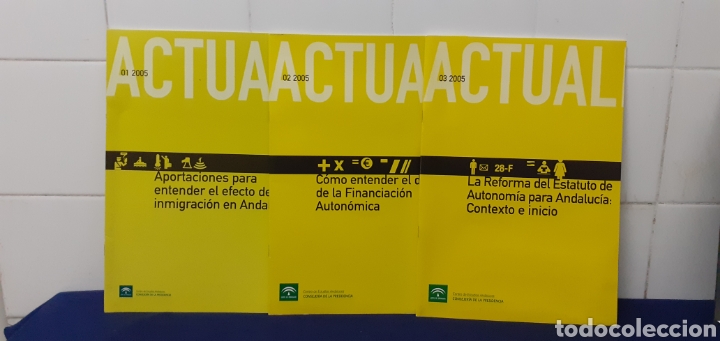Libri di seconda mano: ACTUAL, APORTACIONES PARA ENTENDER EL EFECTO DE LA INMIGRACION EN ANDALUCIA 3 DOSSIERES