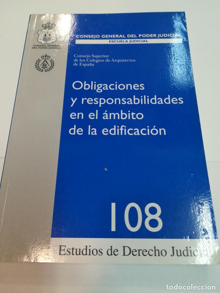 Libros de segunda mano: Obligaciones y responsabilidades en el &aacute;mbito de la edificaci&oacute;n SA6639 - Foto 1