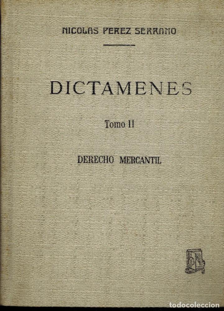 Libros de segunda mano: DICT&Aacute;MENES ( TOMO II ) - Foto 1