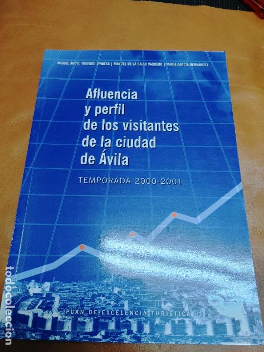Libri di seconda mano: Afluencia y perfil de los visitantes de la ciudad de Avila. Temporada 2000-2001. - Avila,