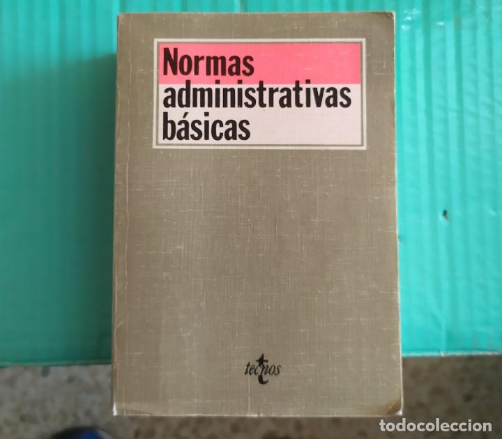 Libros de segunda mano: NORMAS ADMINISTRATIVAS B&Aacute;SICAS S&Eacute;PTIMA EDICI&Oacute;N - Foto 1