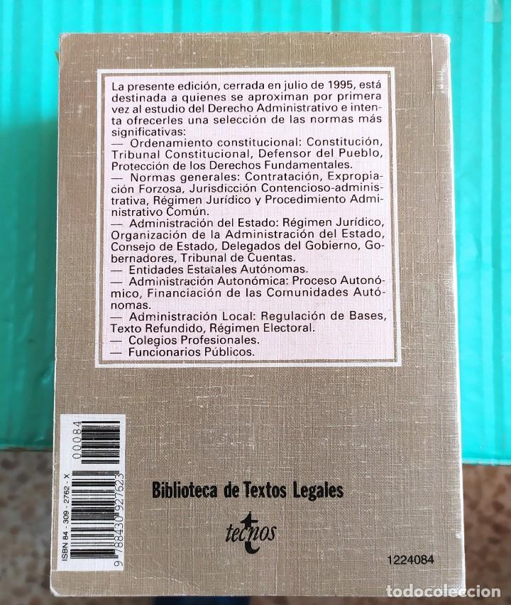 Libros de segunda mano: NORMAS ADMINISTRATIVAS B&Aacute;SICAS S&Eacute;PTIMA EDICI&Oacute;N - Foto 2
