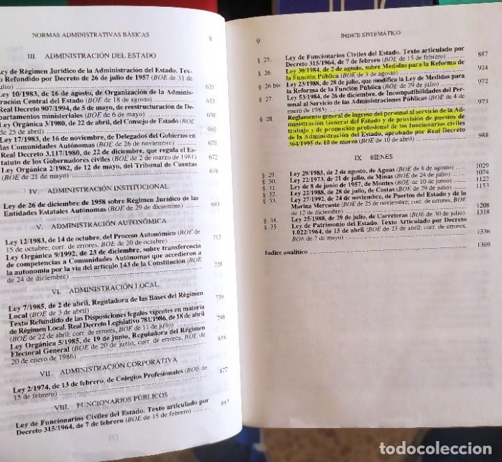 Libros de segunda mano: NORMAS ADMINISTRATIVAS B&Aacute;SICAS S&Eacute;PTIMA EDICI&Oacute;N - Foto 4