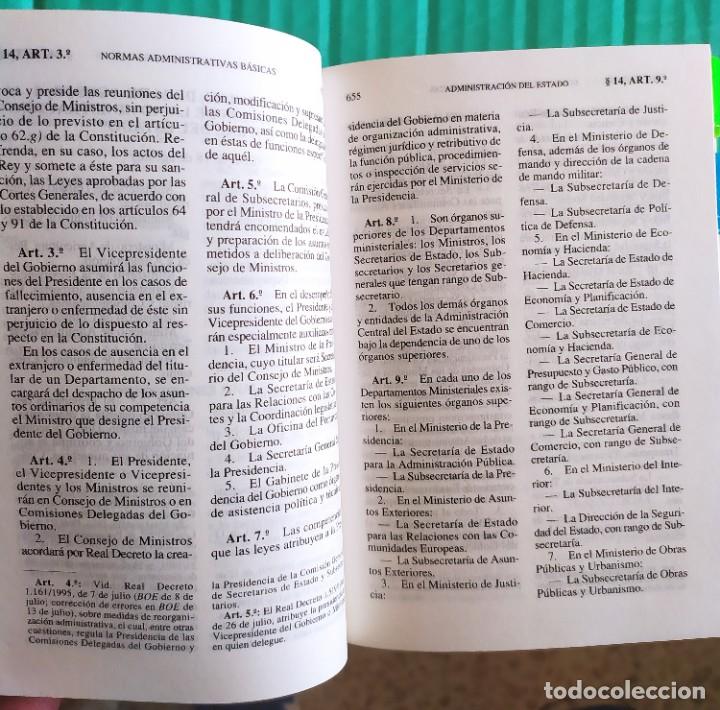 Libros de segunda mano: NORMAS ADMINISTRATIVAS B&Aacute;SICAS S&Eacute;PTIMA EDICI&Oacute;N - Foto 5