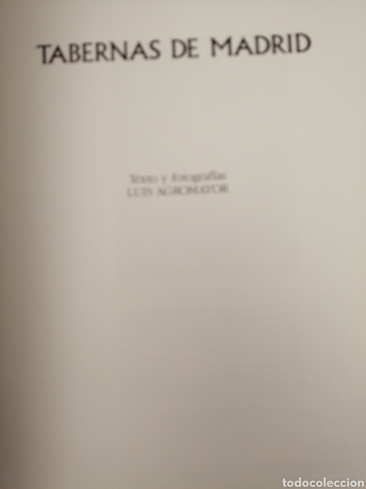 Libros de segunda mano: TABERNAS DE MADRID - Foto 4