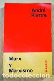 Libros de segunda mano: Marx y marxismo Andr&eacute; Piettre - Foto 1