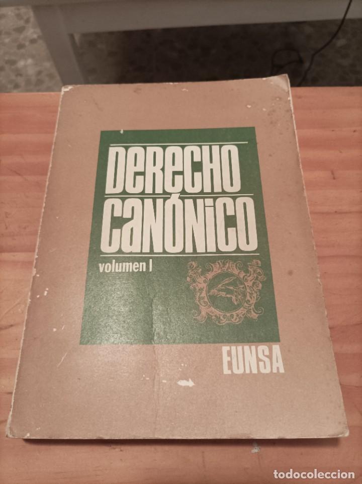 Libri di seconda mano: DERECHO CANONICO.VOL.I,EUNSA,PAMPLONA.1974,373 PAG.