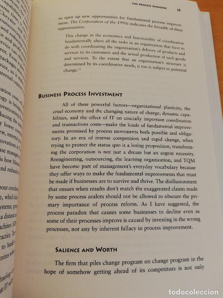 Libros de segunda mano: THE PROCESS EDGE. CREATING VALUE WHERE IT COUNTS (PETER G. W. KEEN) - Foto 8