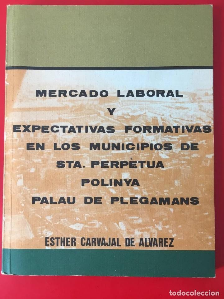 Gebrauchte B&uuml;cher: MERCADO LABORAL Y EXPECTATIVAS FORMATIVAS EN LOS MUNICIPIOS DE SATA PERPETUA POLINYA