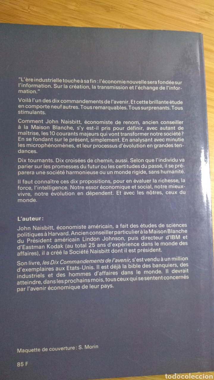 Libros de segunda mano: Les dix commandements de lavenir - John Naisbitt - Foto 2