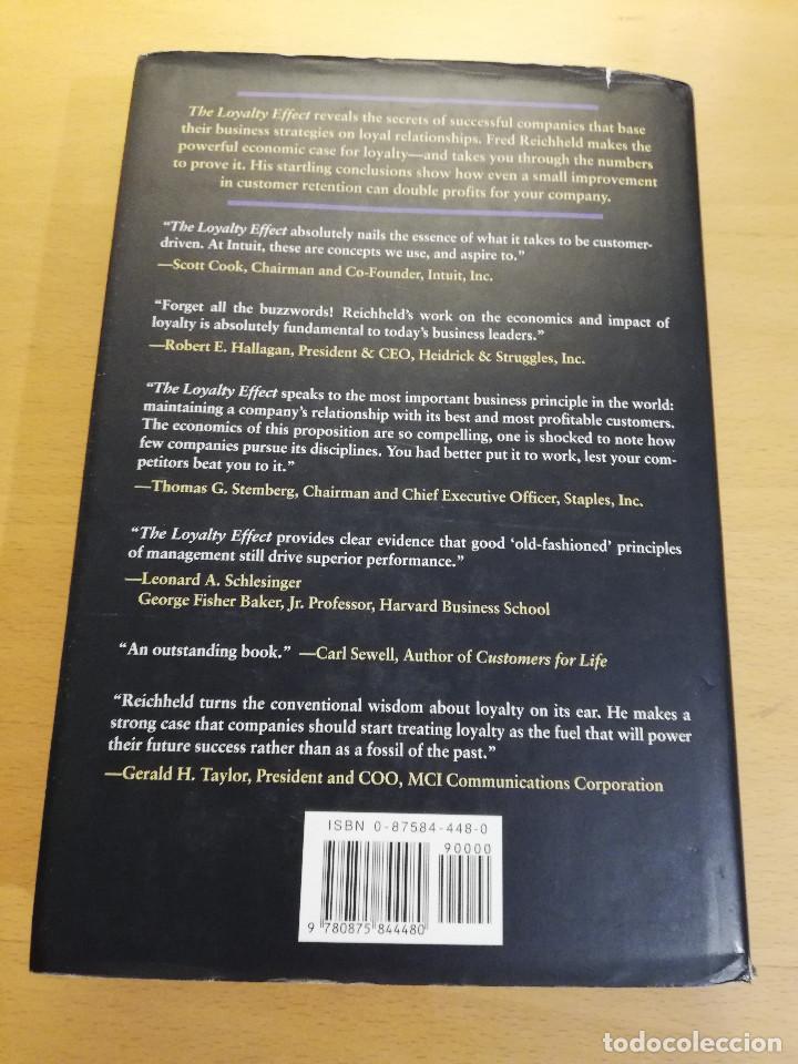 Libros de segunda mano: THE LOYALTY EFFECT (FREDERICK F. REICHHELD) - Foto 4