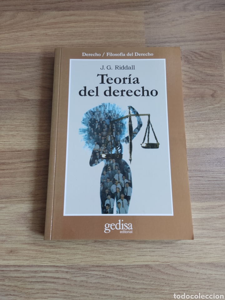 Libros de segunda mano: Teor&iacute;a del derecho. J. G. Riddall - Foto 1