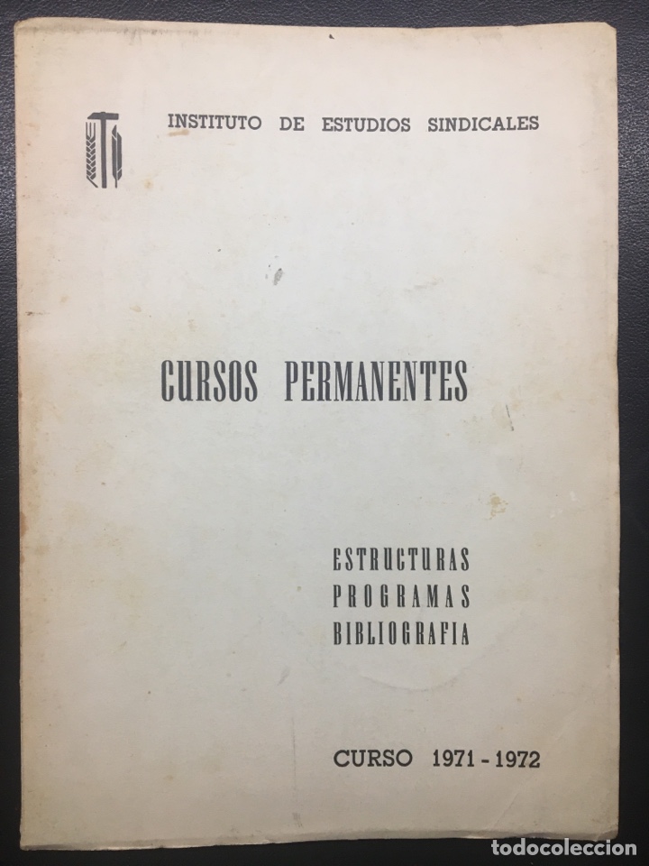 Gebrauchte B&uuml;cher: CURSOS PERMANENTES. 1971-72