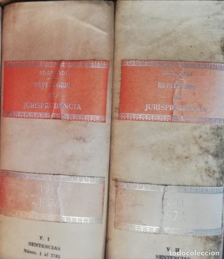 Libros de segunda mano: Tomo 1974. Repertorio de Jurisprudencia Aranzadi.
