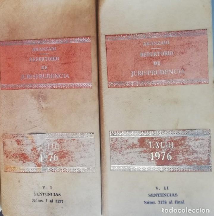 Libros de segunda mano: Tomo 1976. Repertorio de Jurisprudencia Aranzadi.