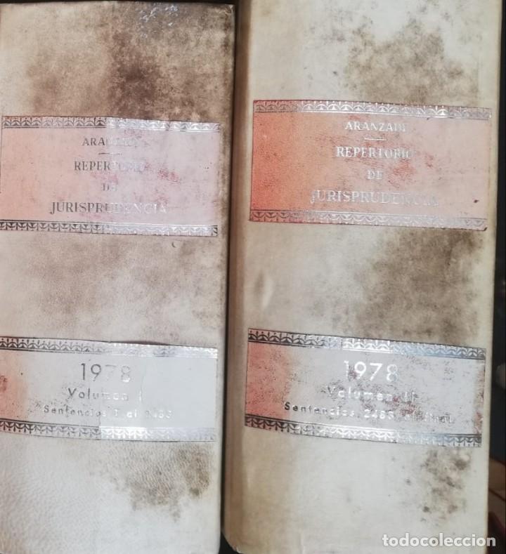 Libros de segunda mano: Tomo 1978. Repertorio de Jurisprudencia Aranzadi.