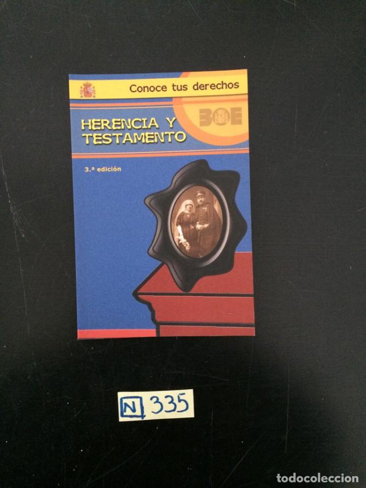 Libros de segunda mano: Herencia y testamento - Foto 1
