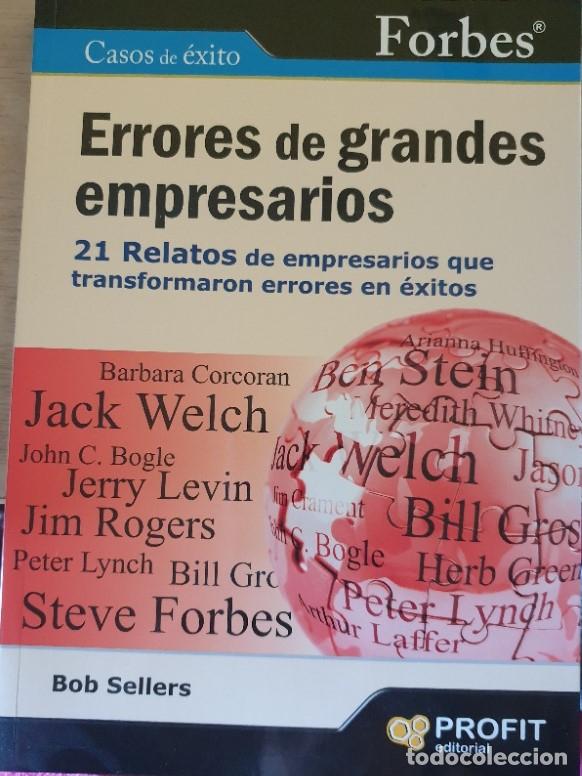 Gebrauchte B&uuml;cher: ERRORES DE GRANDES EMPRESARIOS. 21 RELATOS DE EMPRESARIOS QUE TRANSFORMARON ERRORES EN EXITOS. - SEL