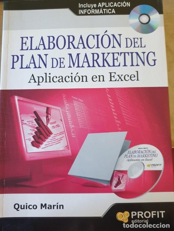 Gebrauchte B&uuml;cher: ELABORACION DEL PLAN DE MARKETING. APLICACI&Oacute;N EN EXCEL. INCLUYE CD. - MARIN, Quico.