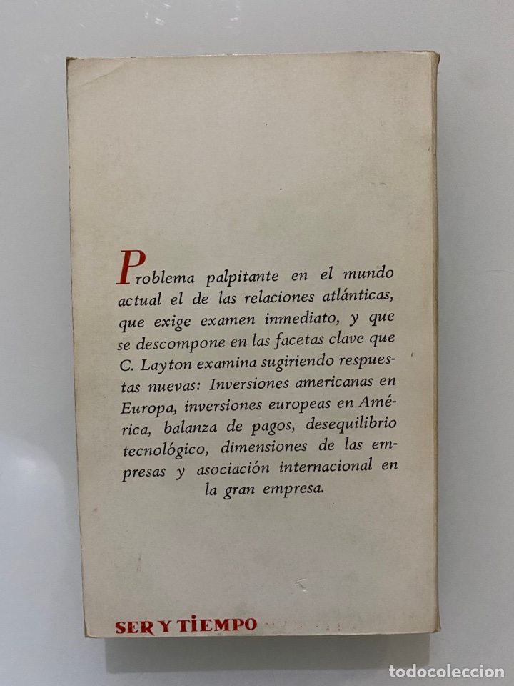 Libros de segunda mano: Europa y las inversiones americanas - LAYTON, Cristopher - Foto 2
