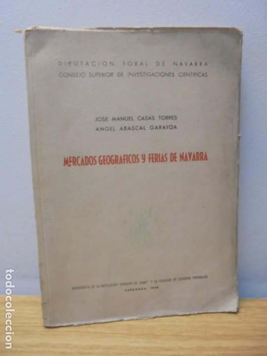 mercados geograficos y ferias de navarra. jose - Compra venta en  todocoleccion