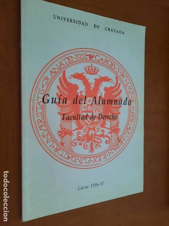 Libri di seconda mano: GUIA DEL ALUMNADO. FACULTAD DE DERECHO. CURSO 96-97. R&Uacute;STICA. BUEN ESTADO