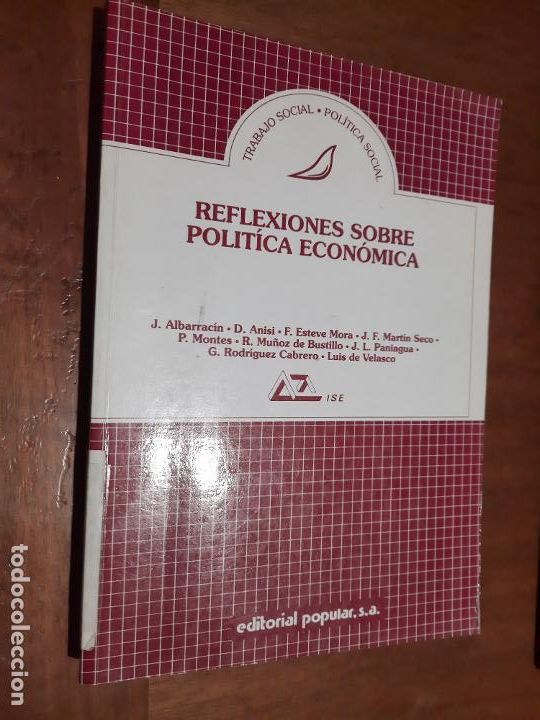 Libri di seconda mano: REFLEXIONES SOBRE POL&Iacute;TICA ECON&Oacute;MICA. VARIOS AUTORES R&Uacute;STICA. BUEN ESTADO. 1990.