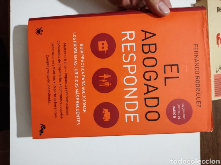 Libros de segunda mano: Libro El abogado responde, Fernando Rodr&iacute;guez - Foto 1