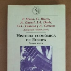 Libros de segunda mano: HISTORIA ECONÓMICA DE EUROPA. SIGLOS XV-XX. CRÍTICA. LIBRO. Lote 321413573
