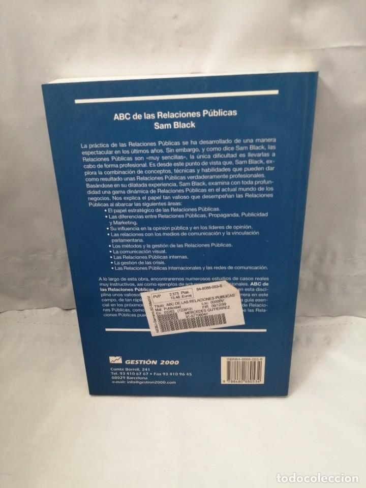 Libros de segunda mano: ABC DE LAS RELACIONES P&Uacute;BLICAS - Foto 2