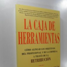 Libros de segunda mano: LA CAJA DE HERRAMIENTAS : ALINEAR LOS OBJETIVOS DEL PROFESIONAL Y DE LA EMPRESA DELGADO PLANAS, CARL. Lote 323611953
