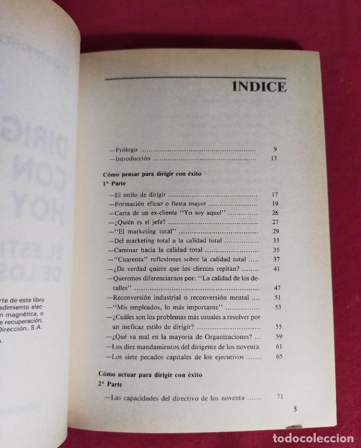 Libros de segunda mano: DIRIGIR CON EFICACIA HOY - Foto 3