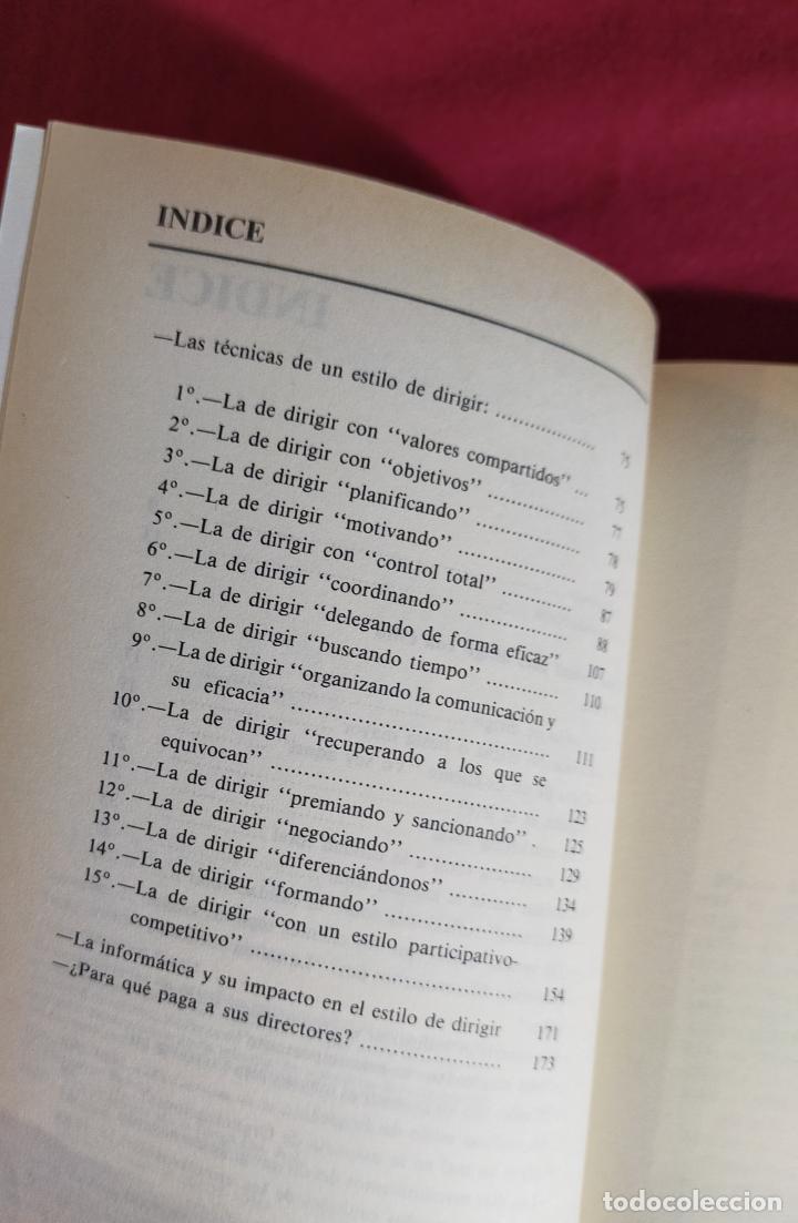 Libros de segunda mano: DIRIGIR CON EFICACIA HOY - Foto 4