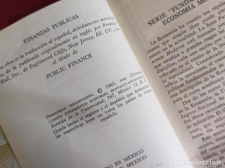 Libros de segunda mano: FINANZAS PUBLICAS - Foto 3