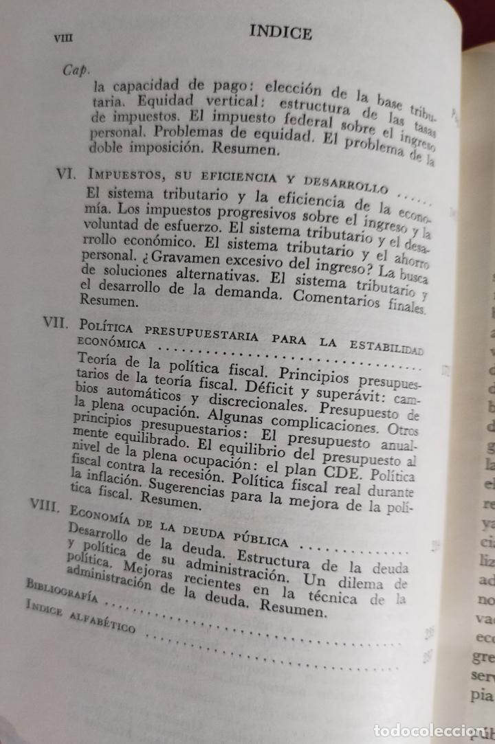 Libros de segunda mano: FINANZAS PUBLICAS - Foto 5