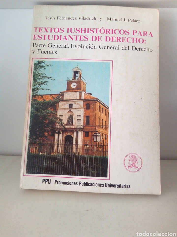 Gebrauchte B&uuml;cher: Textos iushistoricos para estudiantes de derecho. 1984