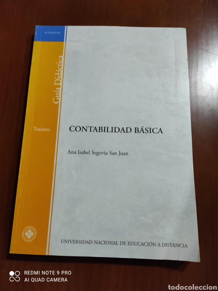 Libros de segunda mano: CONTABILIDAD B&Aacute;SICA ANA ISABEL SEGOVIA SAN JUAN UNED