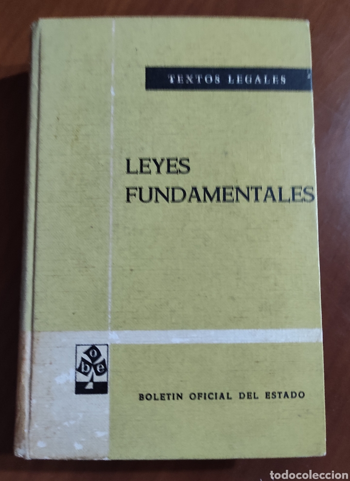 Libros de segunda mano: LEYES FUNDAMENTALES BOLET&Iacute;N OFICIAL DEL ESTADO 1975